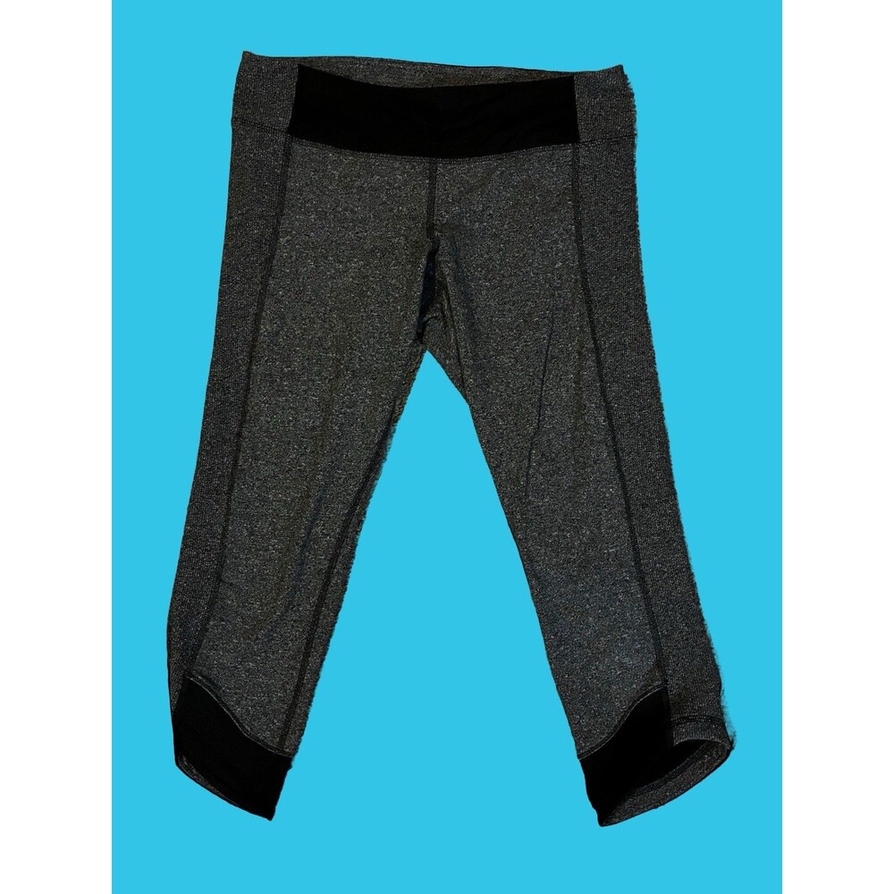 Lululemon Women’s Gray Motive Crop Leggings Size 8